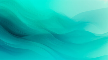 abstract turquoise background with smooth lines in it, art design