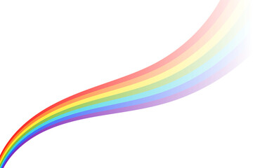 Rainbow wave spectrum abstract background