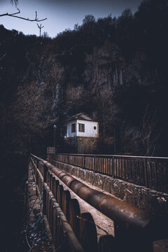 Bridge near cave of &ldquo;Bacho Kiro&rdquo; 