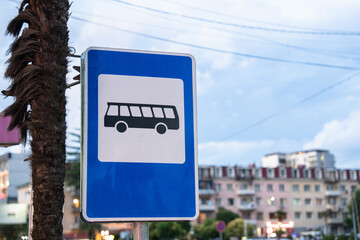 public transport sign