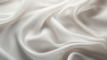 folds of fabric, white background.