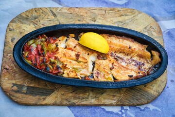photo of trout in göveç