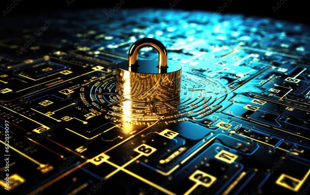 Poster quantum cryptography cypher unbreakable codes cyber security