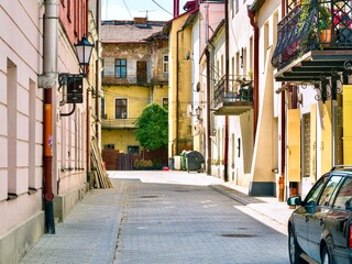 Fototapeta premium The city of Tarnow is not only the unique beauty of the Old Town, which has preserved medieval streets, architectural masterpieces of Gothic and Renaissance.