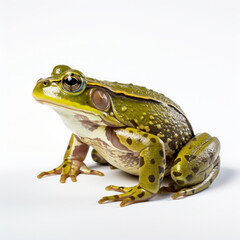 Obraz premium Frog isolated on white background