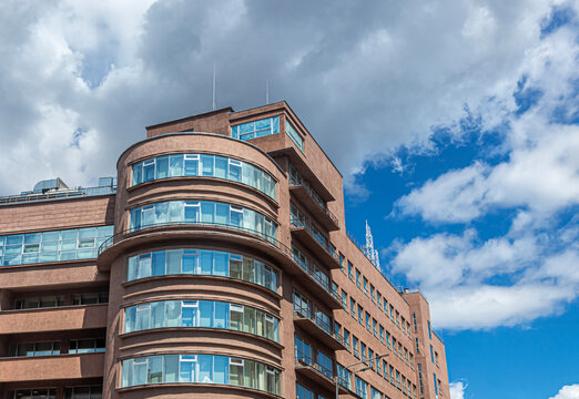 Risalit buildings of the Ministry of Agriculture in Moscow