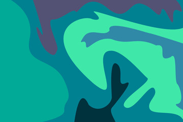 Active abstract design background with transparency. Lively geometric illustration banner.