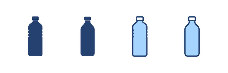 Bottle icon vector. bottle sign and symbol