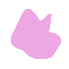 Colorful abstract shape vector 