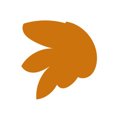 Colorful abstract shape vector 