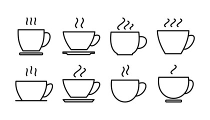 Cup coffee icon vector. coffee cup icon. mug
