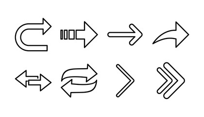 Arrow icon. Arrow symbol. Arrow icon for your web design.