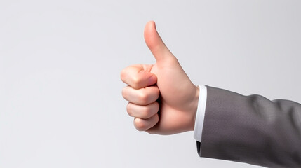 Okay, thumbs up symbol of success. Generative Ai