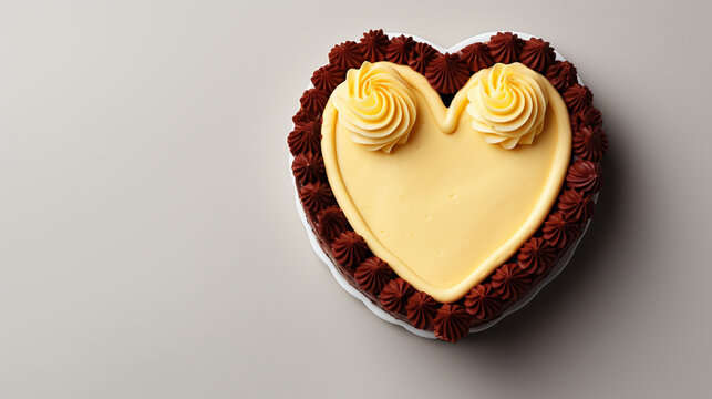 heart shaped chocolates HD 8K wallpaper Stock Photographic Image