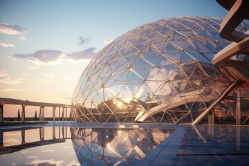 globe on the roof, Generative AI