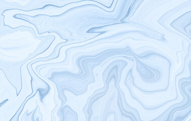 Obraz premium Marble rock texture blue ink pattern liquid swirl paint white dark that is Illustration background for do ceramic counter tile silver gray that is abstract waves skin wall luxurious art ideas concept.