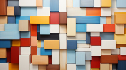 wooden blocks HD 8K wallpaper Stock Photographic Image