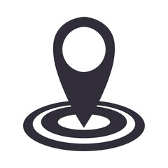 pin icon location pictogram icon