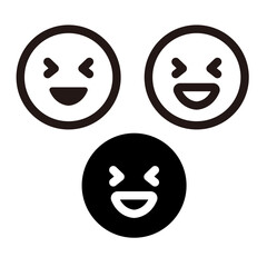  笑顔アイコンマーク