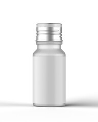 bottle of perfume isolated