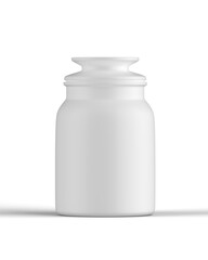 Jar bottle isolate on transparent background, PNG file