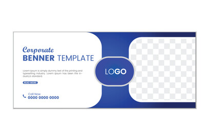 business social media post and web banner design template