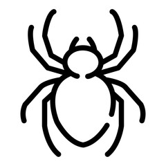 spider Line Icon
