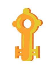 key video game gold icon