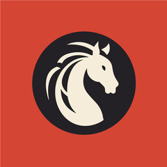 logo of pegasus, vector art