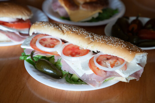 Alimento con bocadillo y pan