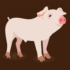 Pig Vector Art, Icons, and Graphics