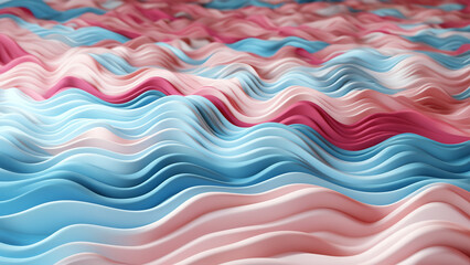 Wundersch&ouml;ne Muster in Pastell Farben als Hintergrundmotiv im Querformat f&uuml;r Banner, ai generativ