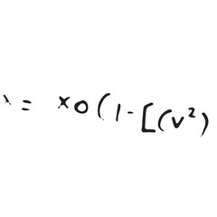 Digital png illustration of black mathematics equation on transparent background