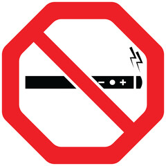 Digital png illustration of no smoking sign with copy space on transparent background
