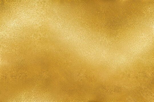 Gold foil texture background with highlights and uneven surface