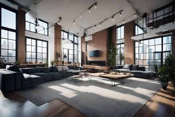 Modern loft apartment
