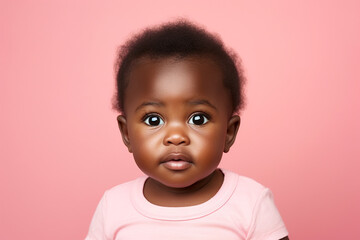 Studio portrait of cute little baby infant smiling on different colours background - obrazy, fototapety, plakaty