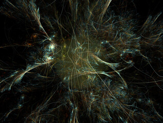 Imaginatory fractal abstract background Image