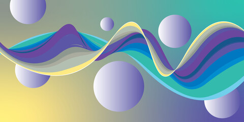 very stylish and amazing beautiful and colorful design illustration