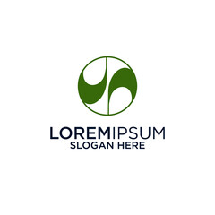 green leaf logo