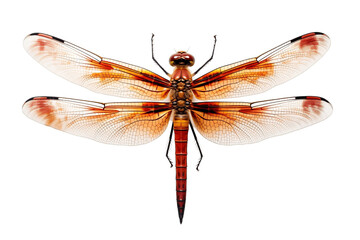 Dragonfly Elegance Isolated on Transparent Background Generative AI