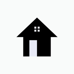 Home Icon. House, Residence Symbol - Vector. 