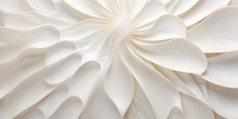 Luxury parametric abstract architecture minimalist background