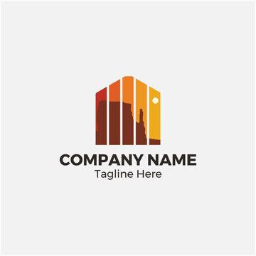 Real estate logo design