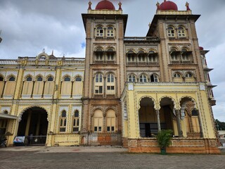 Mysore, Karnataka India - July 28 2023: Mysore Palace in Mysuru.