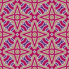 Multicolor seamless geometric pattern. Abstract background with a repeating pattern. Perfect for fashion, textile design, on wall paper, wrapping paper, fabrics and home decor.