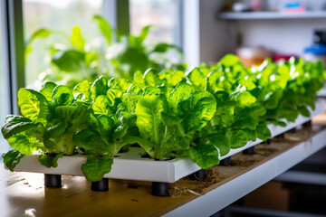 Hydroponic Beds In The Apartment