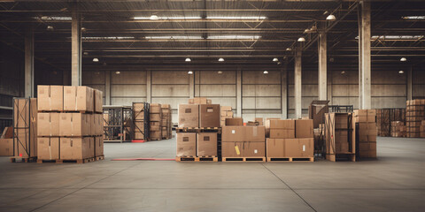 Warehouse Where Goods Are Stored