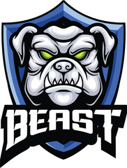 the dog logo rescue design template