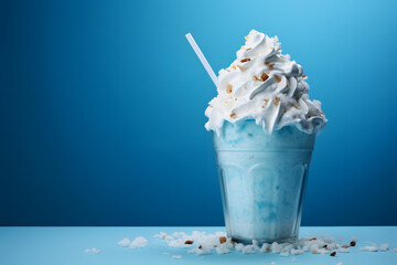 sweet, creamy Blue Milkshake
